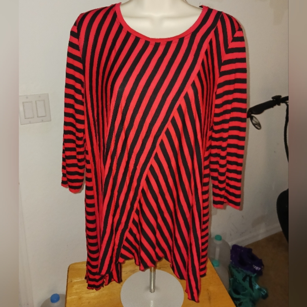 Ali Miles Striped Blouse